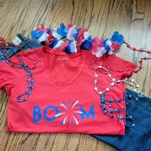 Upcycled 4th of July Shirt